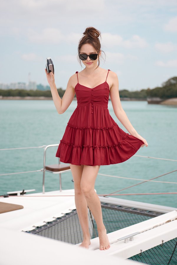 Dreamboat Dress (Red)