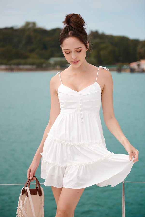 Dreamboat Dress (White)
