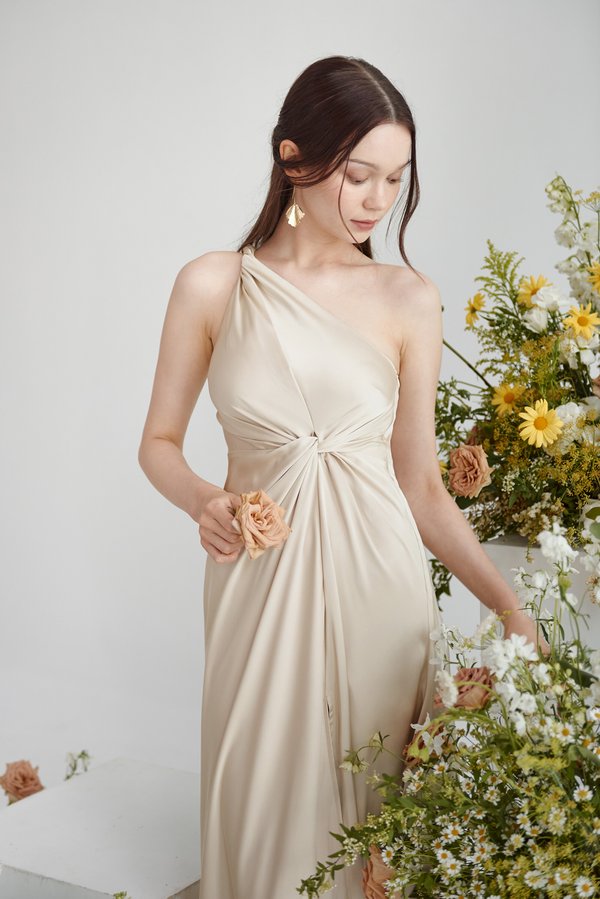 Love Odyssey Toga Dress (Gold)