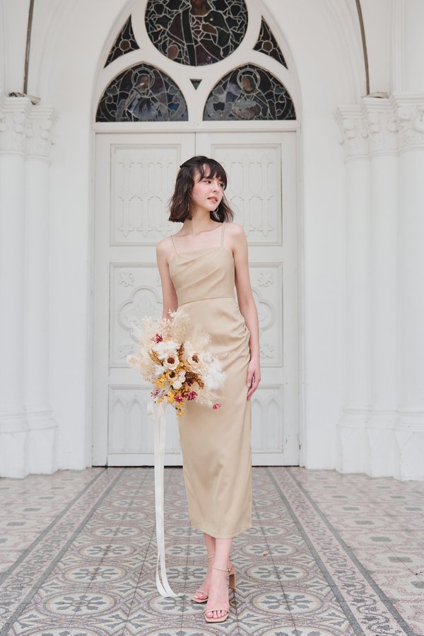 Absolutely Yours Dress (Gold)
