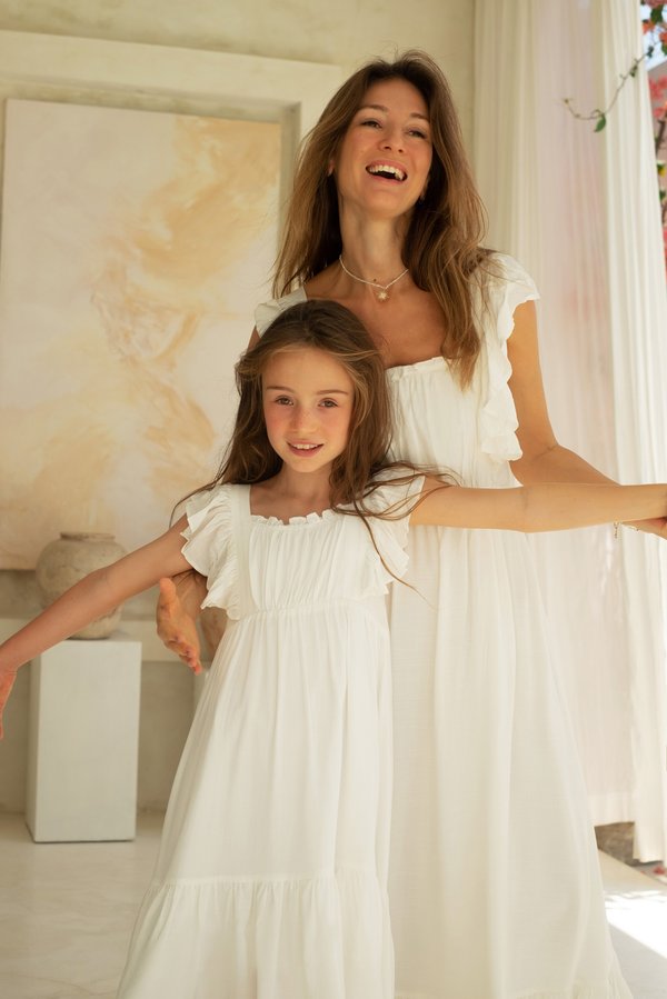 Angel Baby Dress (White) 