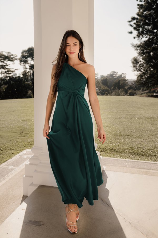 Love Odyssey Toga Dress (Emerald)
