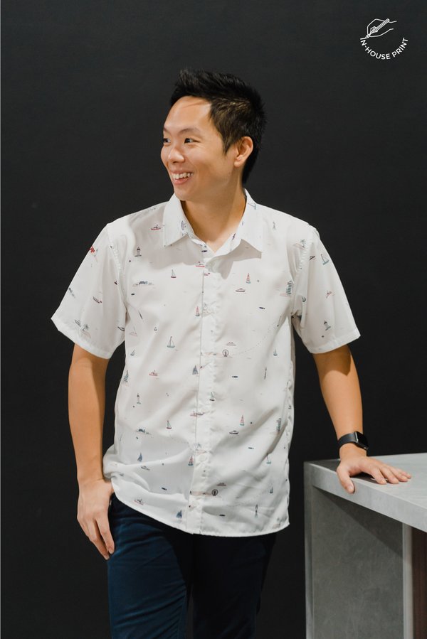 Gong Xi By The Bay Shirt (White)