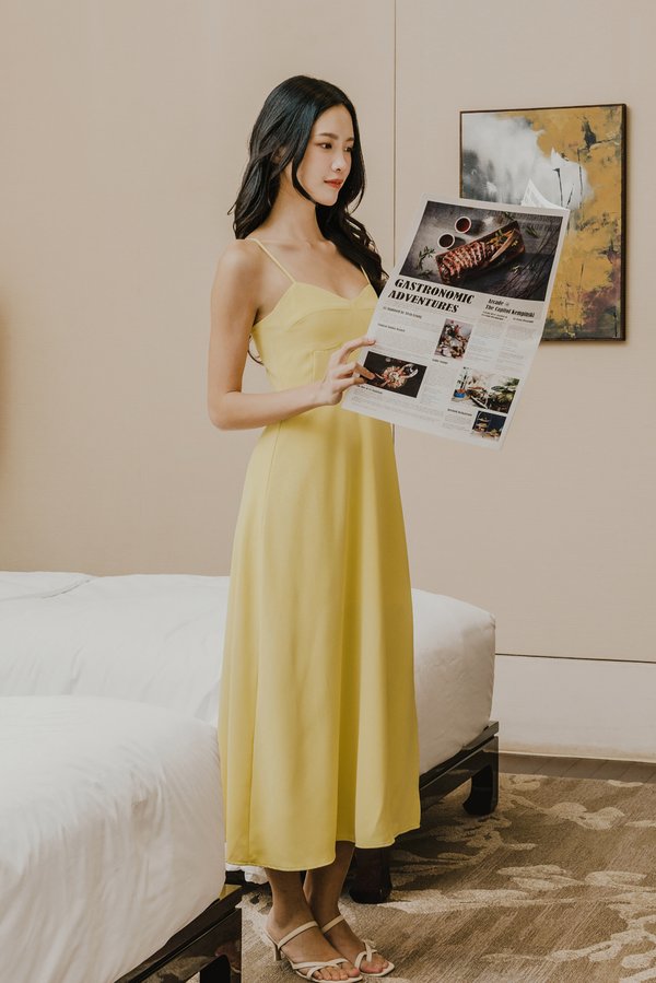 Vivid Revival Dress (Yellow)
