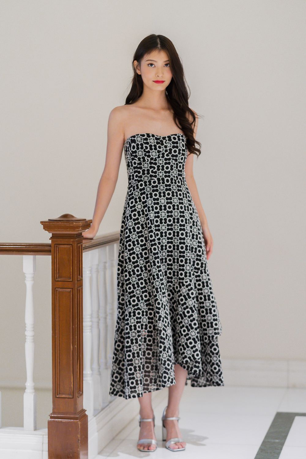 Capri Poetry Dress Black The Thread Theory