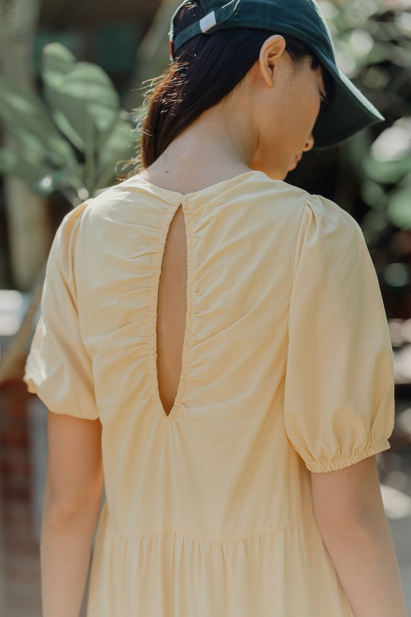 Back For Surprise Dress (Yellow)