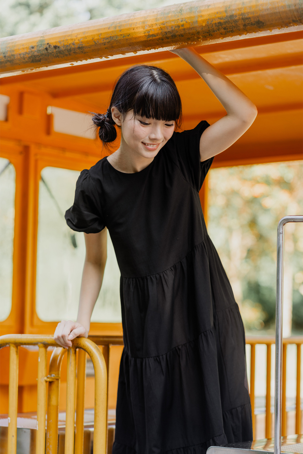 極美品✨Theory Soft Lawn Open Back Dress 黒 M back_for_surprise_dress_black_