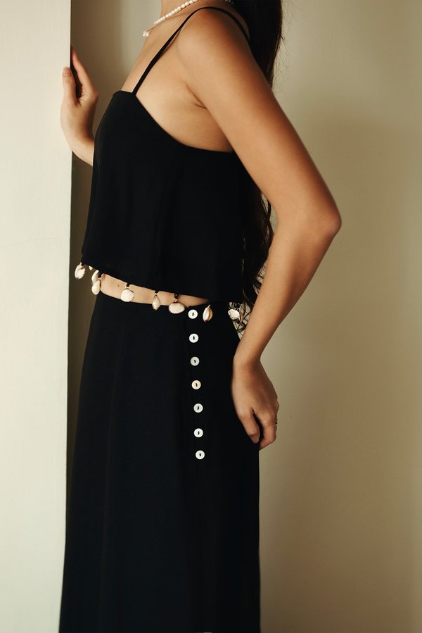 Shell Belle Top (Black)