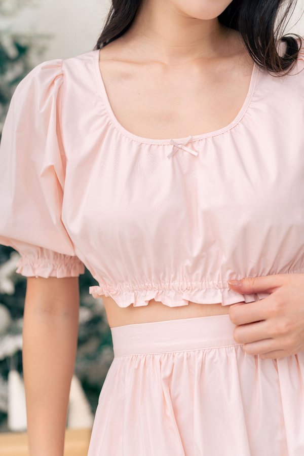 Winter Blush Top (Light Pink)