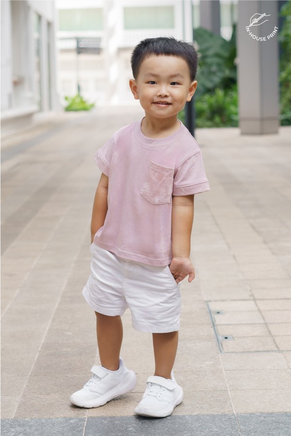 [TT x Ling Lin] Dreamweavers Junior Pocket Tee (Transcendent Pink)