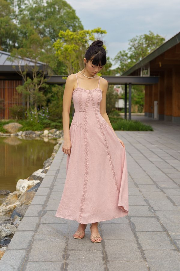 Fairy Tale Meadow Padded Dress (Pink)