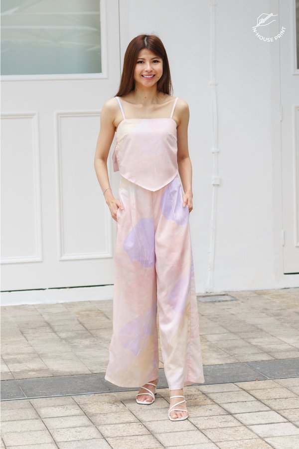 Painted Pathways Pants (Rose Serenity)