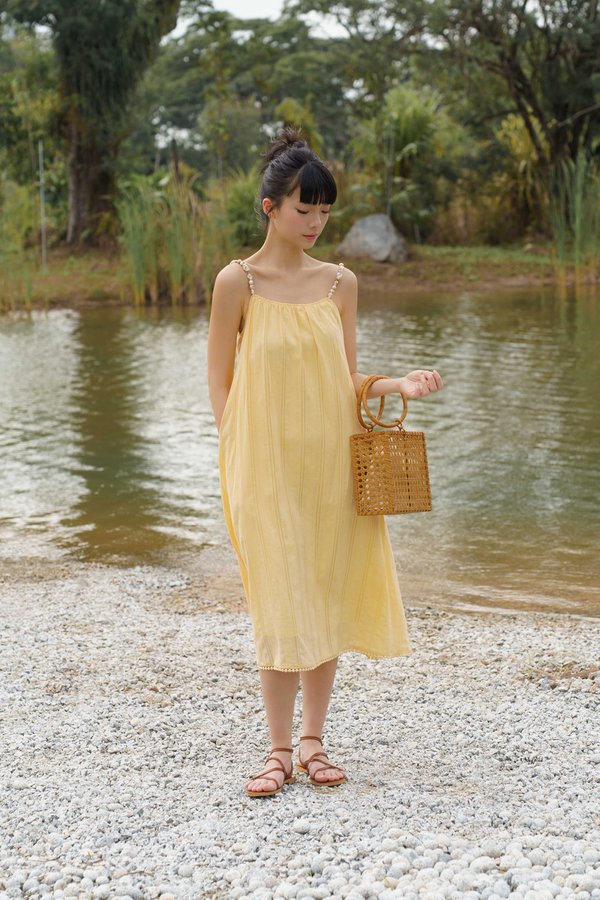 Dockside Darling Dress (Yellow)