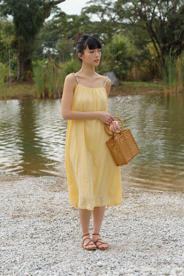 Dockside Darling Dress (Yellow)