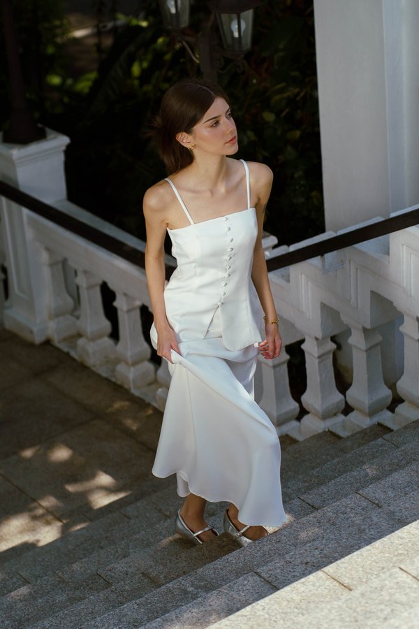 Sleek Speak 2-way Top (White)