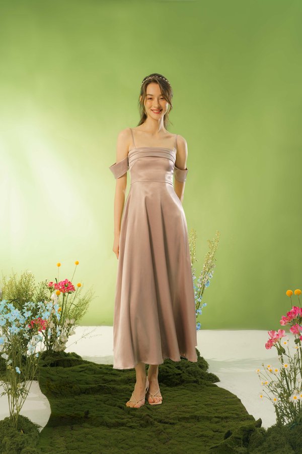 Moments Convertible Dress (Rose Bronze)