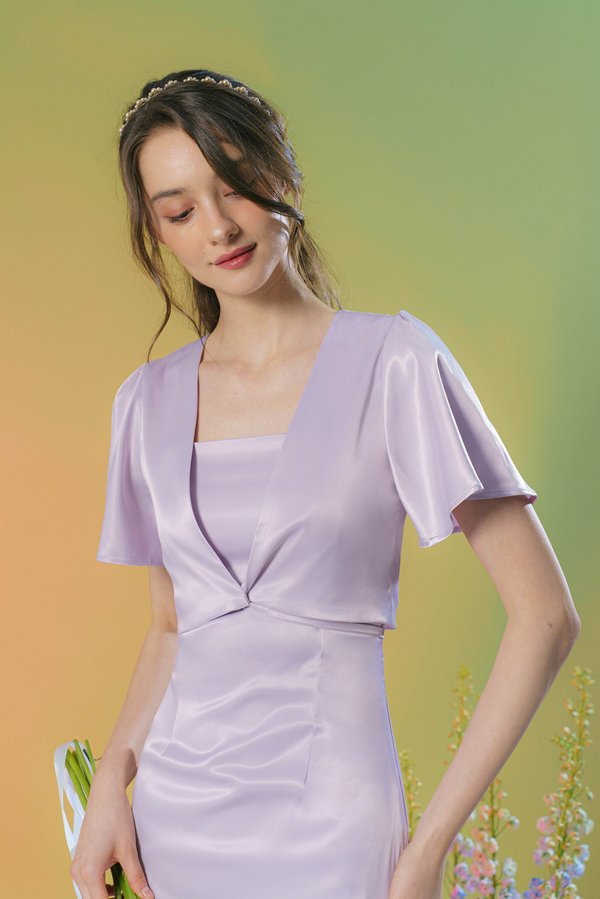 Perfect Harmony Convertible Outerwear (Lilac)