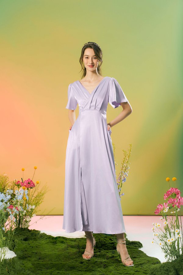 Timeless Romance Dress (Lilac)