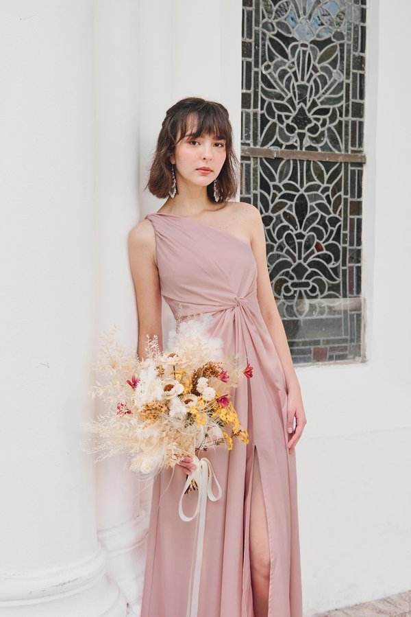 Love Odyssey Toga Dress (Blush Pink)