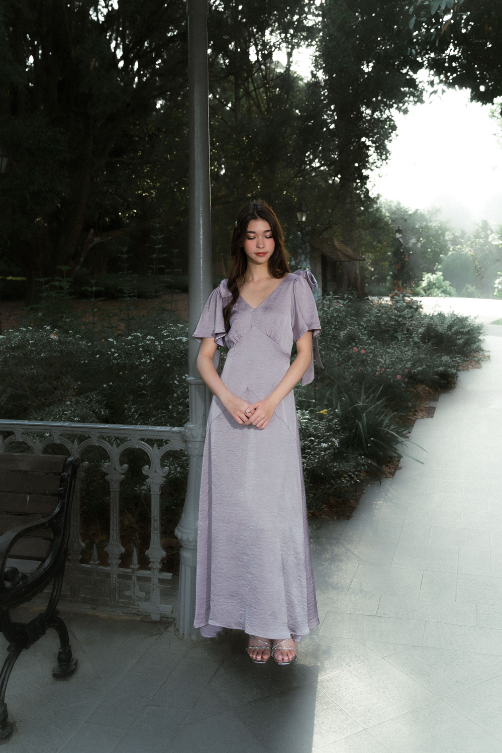 Enchanted Ribbon Dress (Lavender) | The Thread Theory