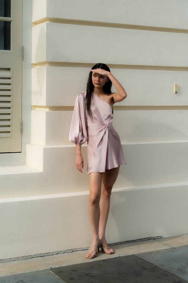 Aurelia Toga Romper (Light Pink)