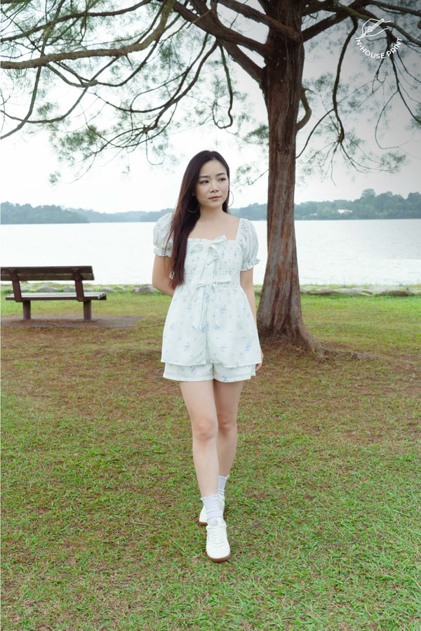 Carousel Keepsake 2-Piece Set (Powder Blue)