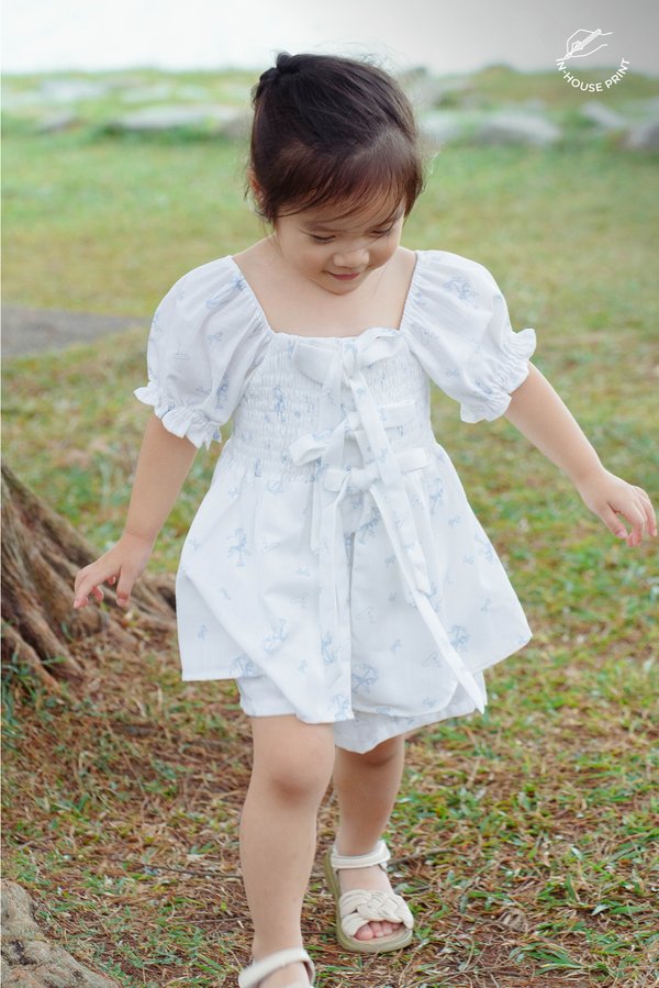 Carousel Keepsake Junior 2-Piece Set (Powder Blue)