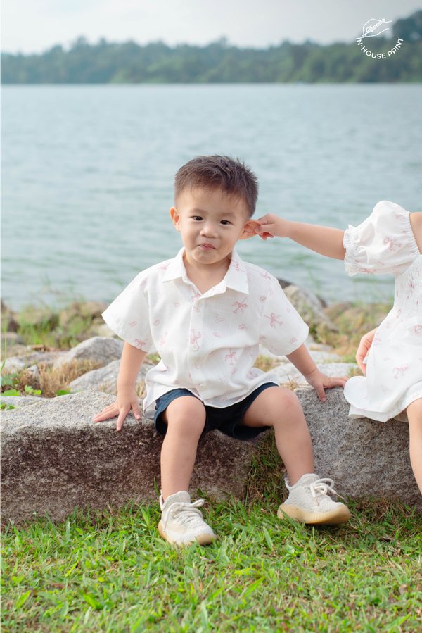 Carousel Keepsake Junior Shirt (Dusty Rose)