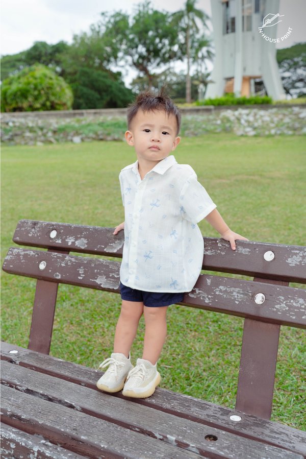 Carousel Keepsake Junior Shirt (Powder Blue)