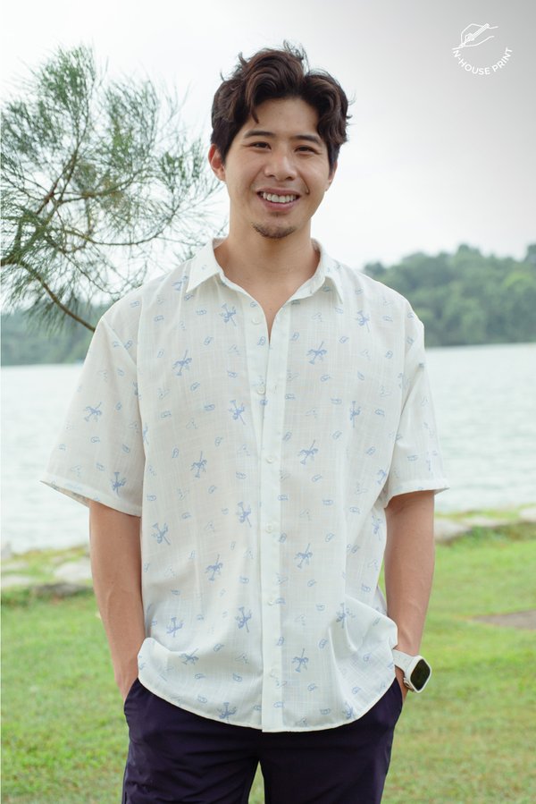 Carousel Keepsake Shirt (Powder Blue)