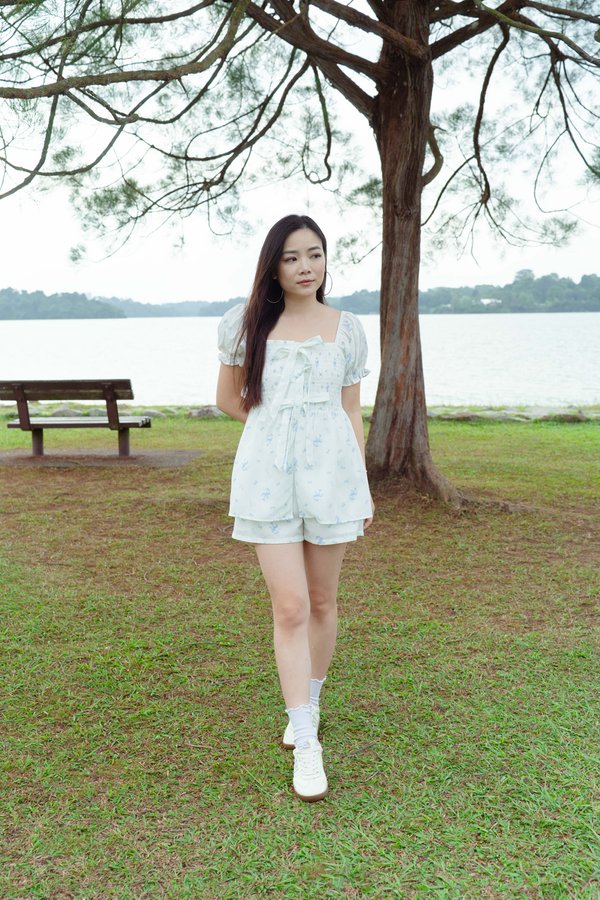 Carousel Keepsake 2-Piece Set (Powder Blue)