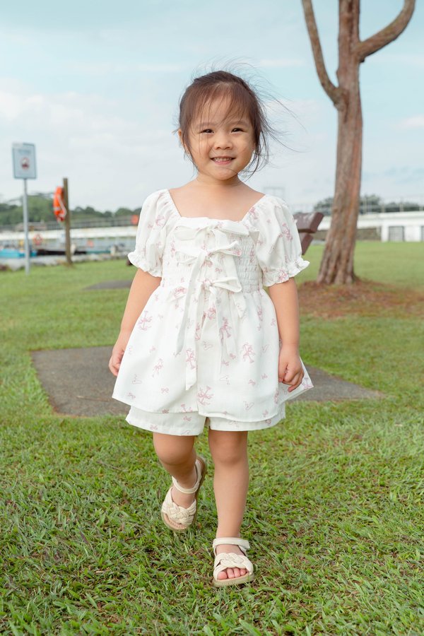 Carousel Keepsake Junior 2-Piece Set (Dusty Rose)