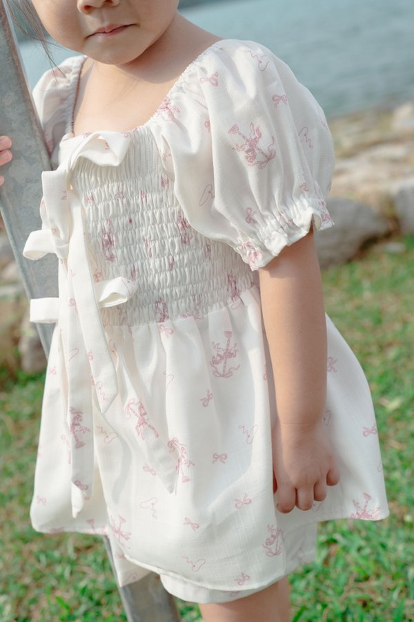 Carousel Keepsake Junior 2-Piece Set (Dusty Rose)