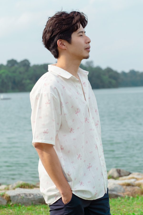 Carousel Keepsake Shirt (Dusty Rose)