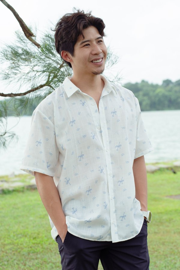 Carousel Keepsake Shirt (Powder Blue)