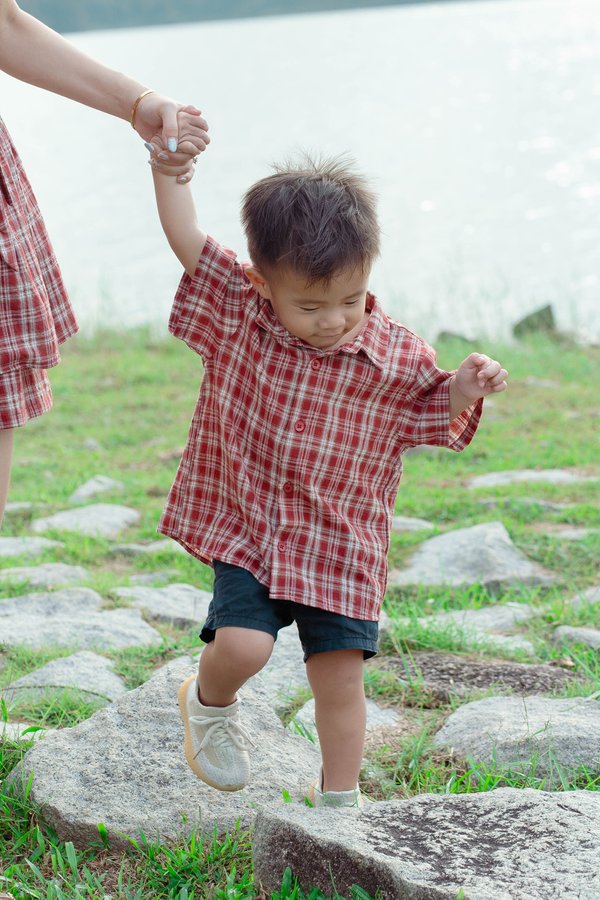 Classic Keepsake Junior Shirt (Red Plaid)