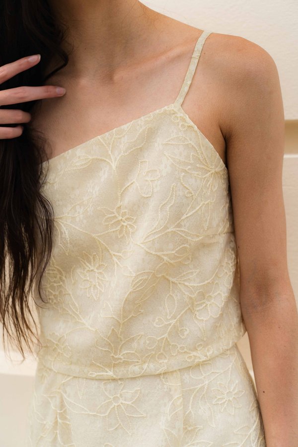 Luna Toga Top (Ivory)