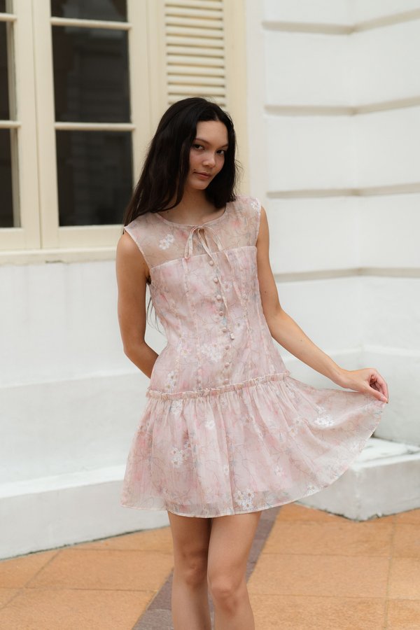 Willow Bloom Dress (Pink)