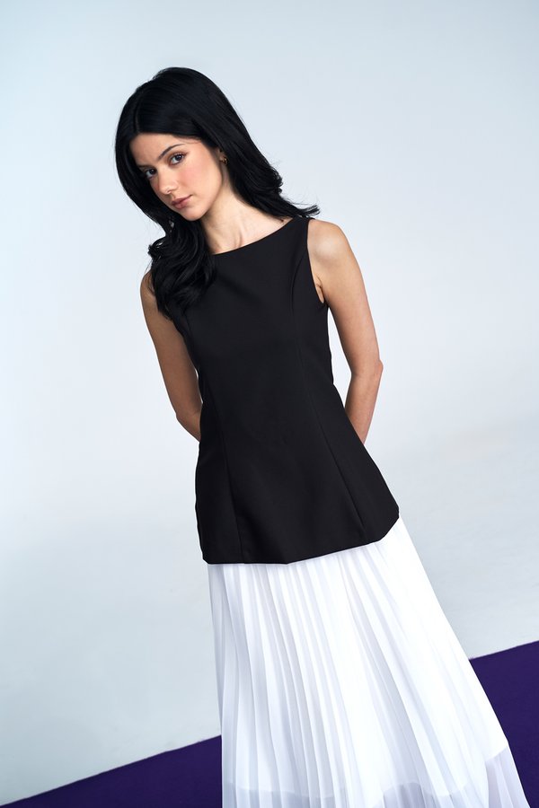 Double Shift Reversible Top (Black)