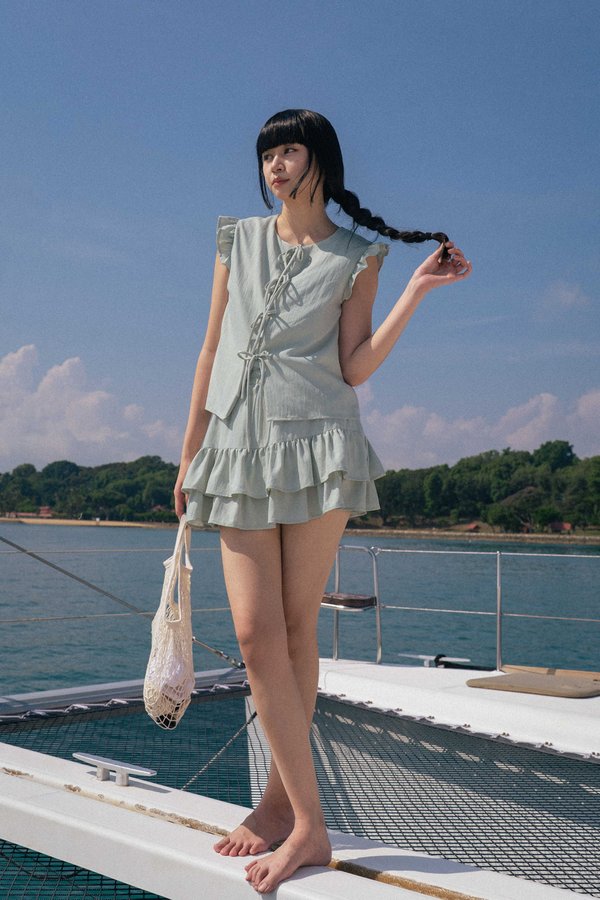 Bella Vita Top (Seafoam)