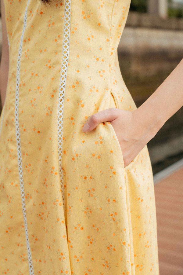 Sunkissed Breeze Dress (Yellow)