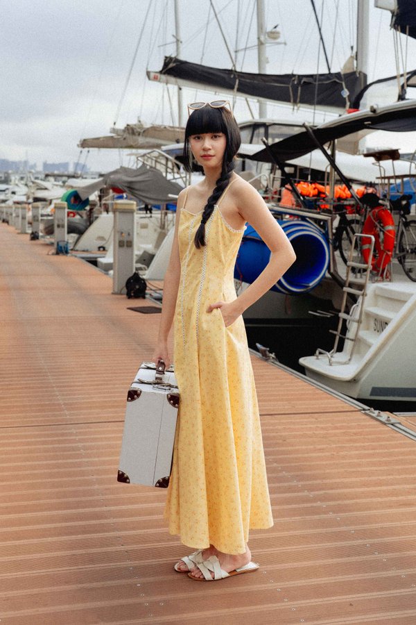 Sunkissed Breeze Dress (Yellow)