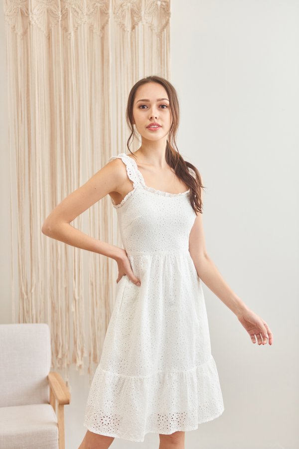 Huckleberry Dress (White)