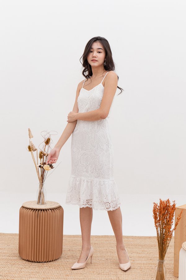 Call Me Maybe Dress (White)