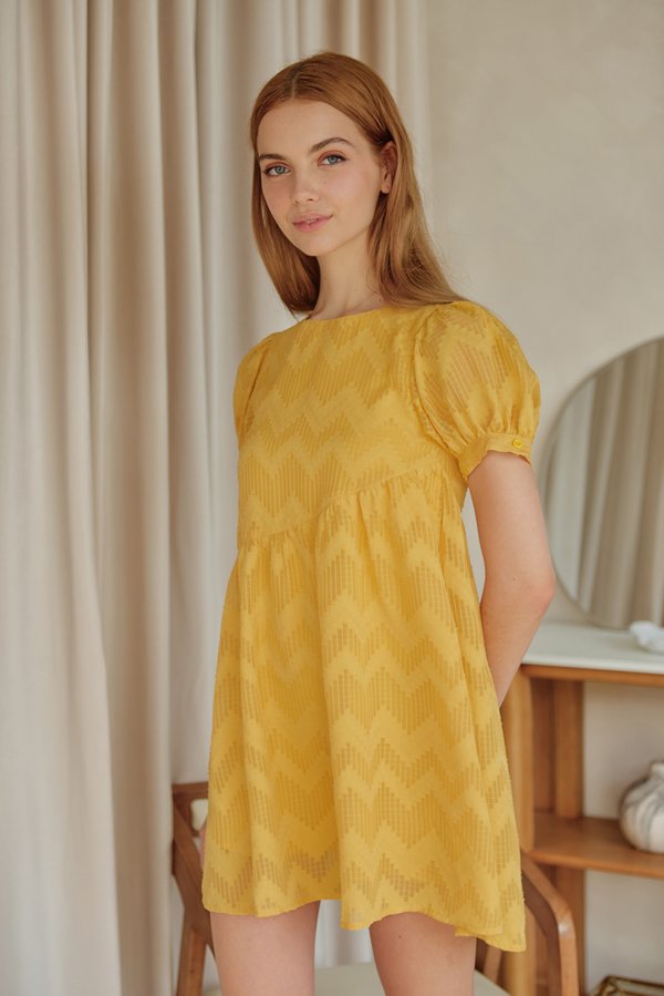 Pine Hill Dress (Mustard)
