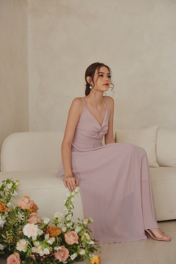 Knotting Hill Dress (Dusty Pink)