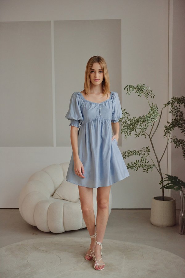 Gimme Mini Dress (Blue)